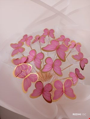 دسته گل پروانه ای 