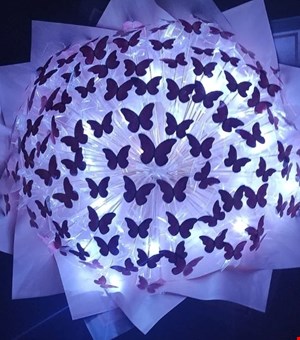 دسته گل پروانه ای 