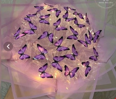 دسته گل پروانه ای 
